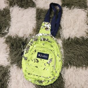 Justice Sequin Bum Bag